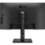 LG Monitor Profesional 27BQ65UB-B, 27 Pulgadas UHD 4K, Panel IPS, USB-C con Power Delivery 90W, sRGB 95%, HDR10, Flicker Safe, Ajuste Altura, Negro